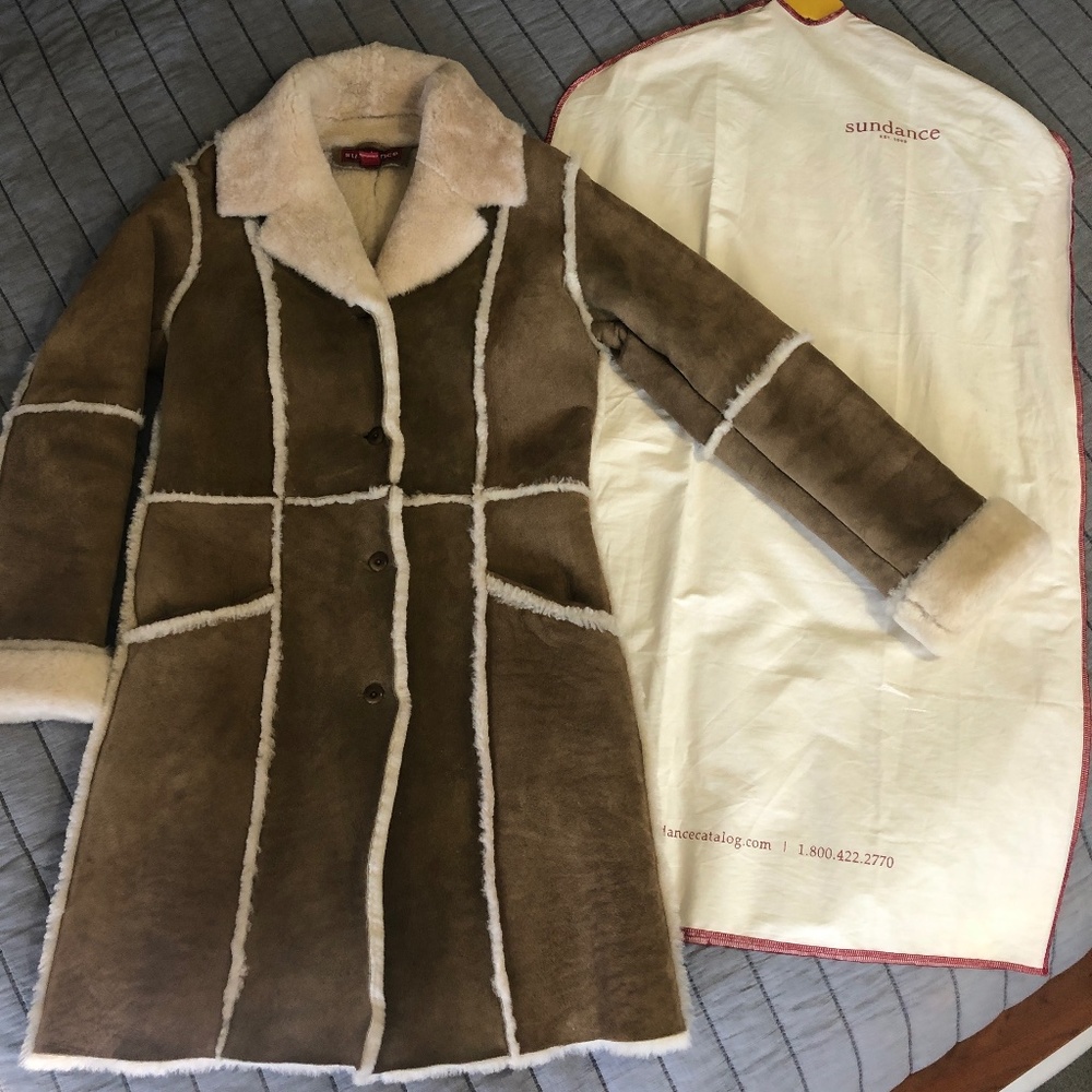 Pristine Shearling Coat